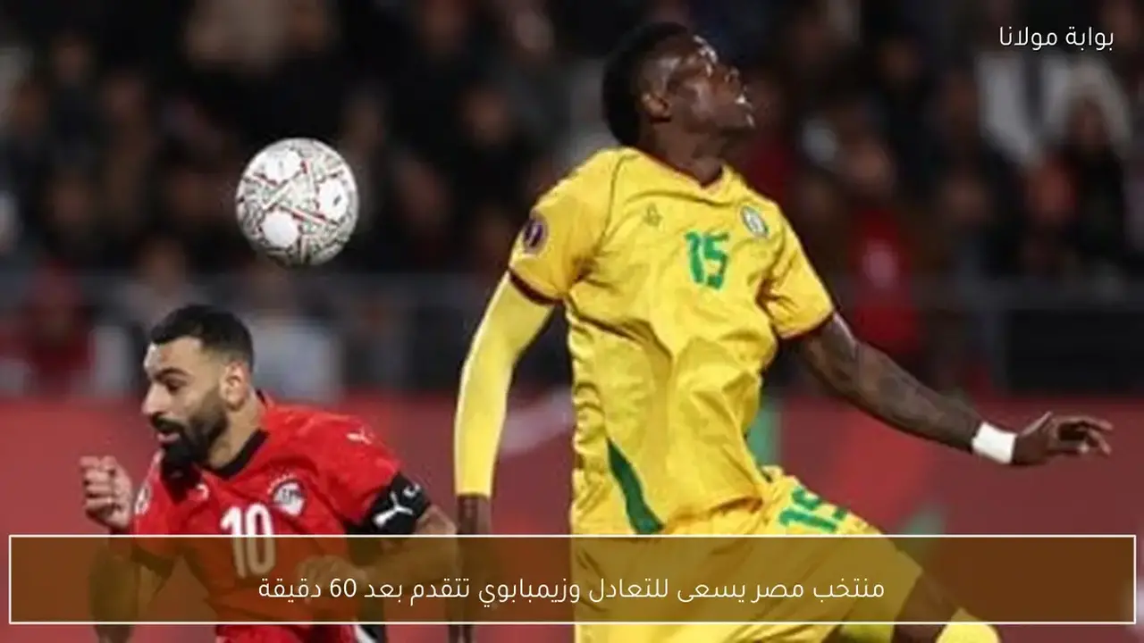 مواجهة قوية: تقدم زيمبابوي أمام مصر بعد 60 دقيقة من المباراة الحاسمة